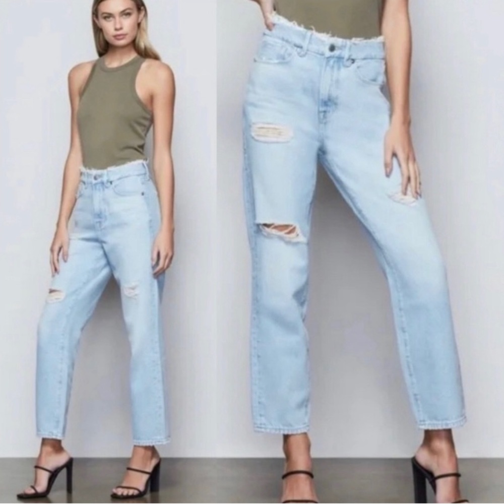 Good American Jeans, distressed, size 22W